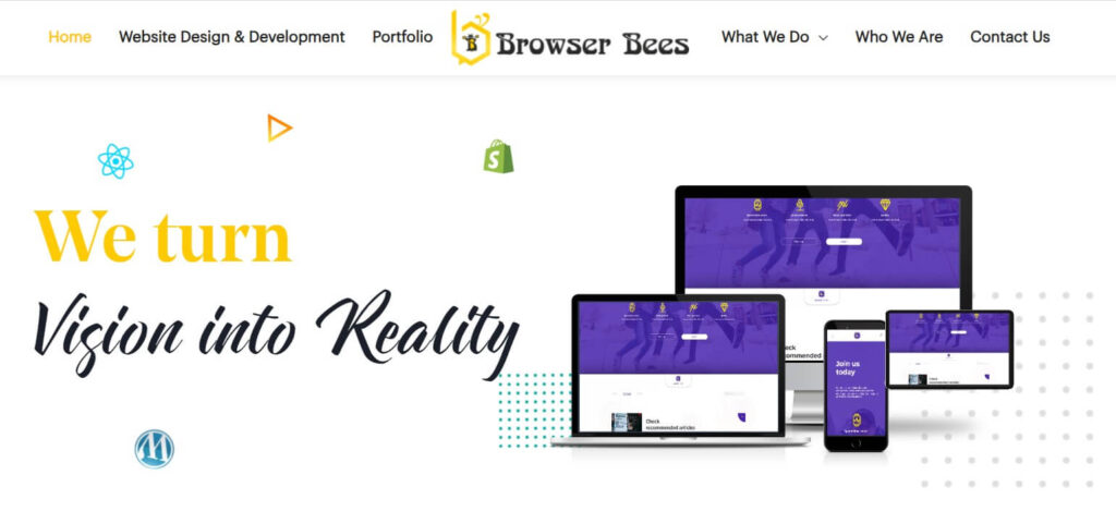 Browser Bees Web Development firm Dubai