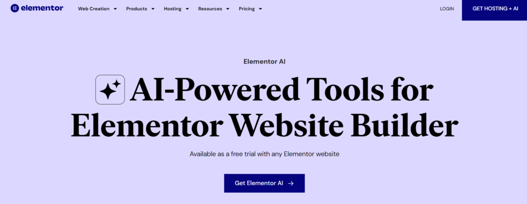 Elementor WordPress Website AI Builder